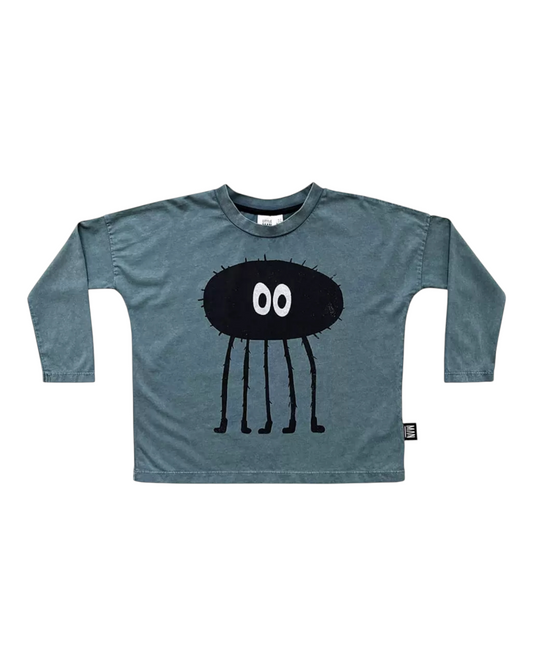 Double-Sided Long-Sleeved Spider Top