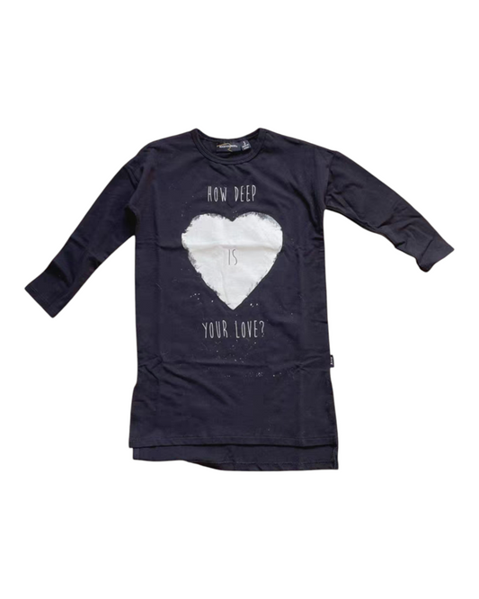 Toddler Dress with Heart Design