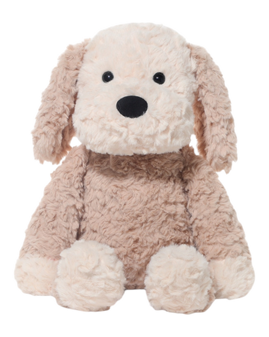 Fluffy Brown Dog Soft Toy
