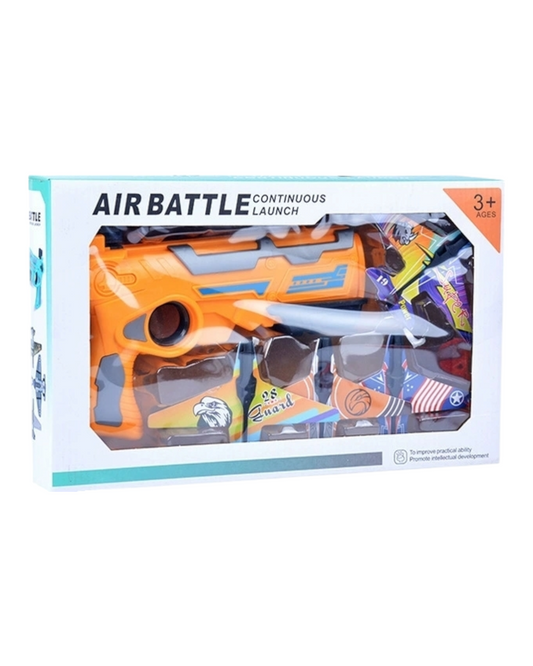Air Battle Continuous Launch Toy Gun