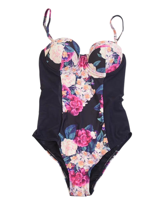One-Piece Floral Swimsuit
