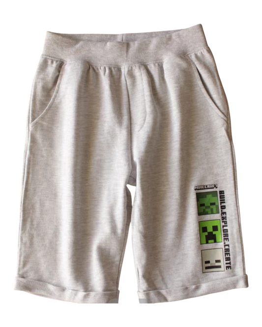 Long Minecraft Boys' Shorts