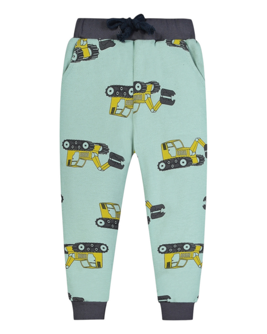 Boys' Vehicle Patterned Track Pants
