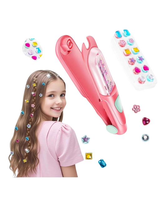 Jewel hair kit or hair chalk salon set