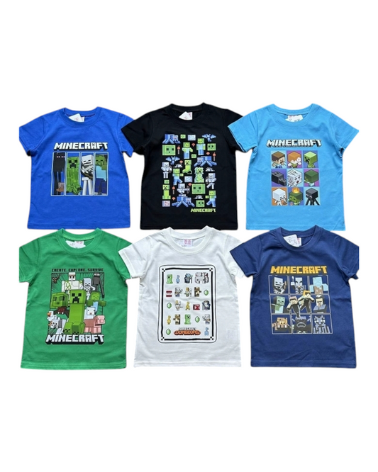 Graphic T-Shirts with Minecraft Designs