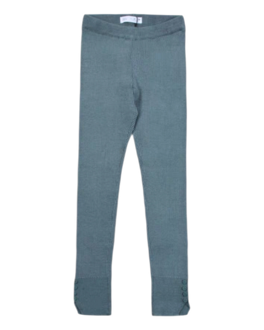 Soft Cotton Blue Leggings