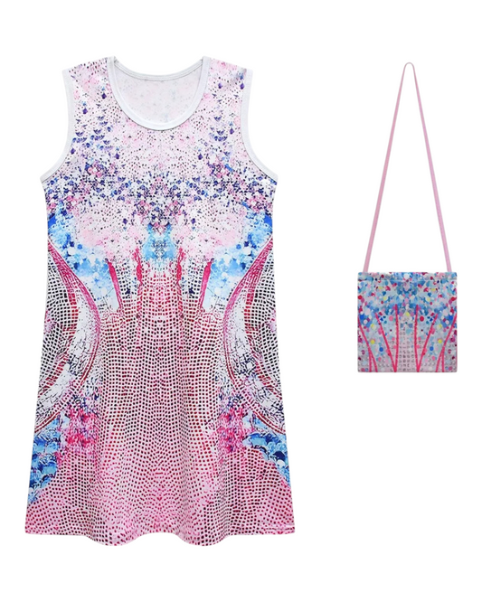 Girls' Fancy Taylor Swift 2-Piece Dress Set Costume