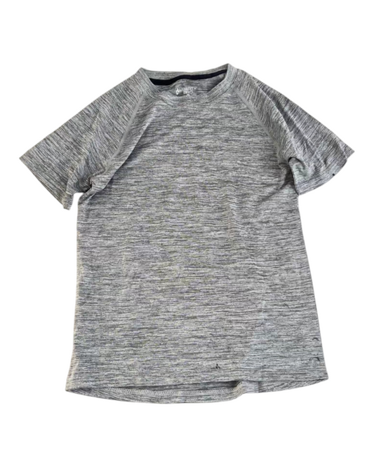Grey Active Wear Sports T-Shirt