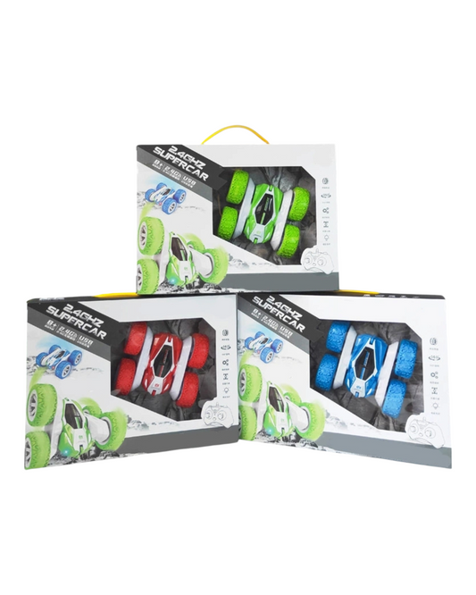 Full Rotation Remote Control Toy Stunt Car with Lights