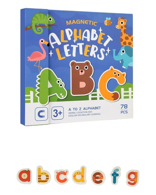 Magnetic Alphabet Letters Book