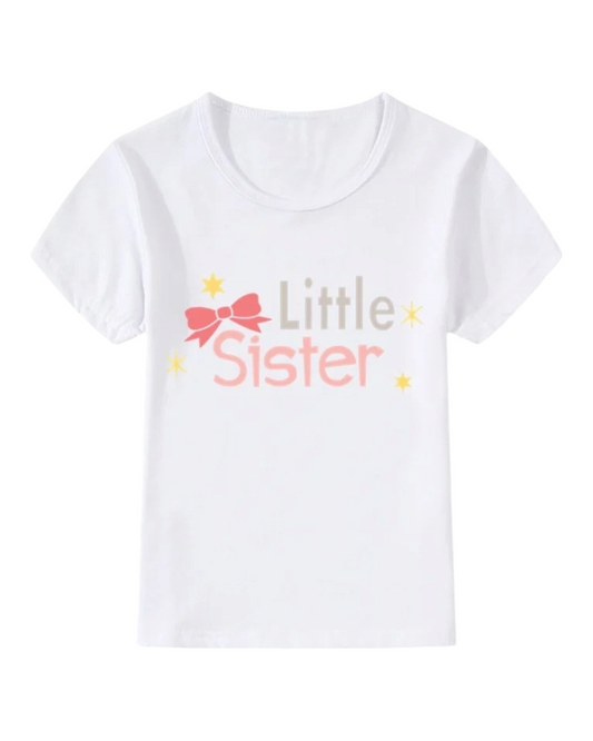 White "Little Sister" T-Shirt