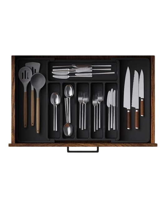 Extendable Cutlery Storage Tray