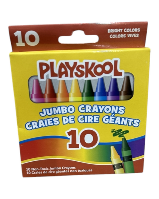 Set-Of-10 Colouring Crayons