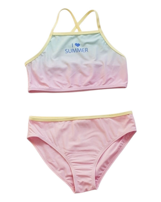 Pastel Pink Summer Bikini