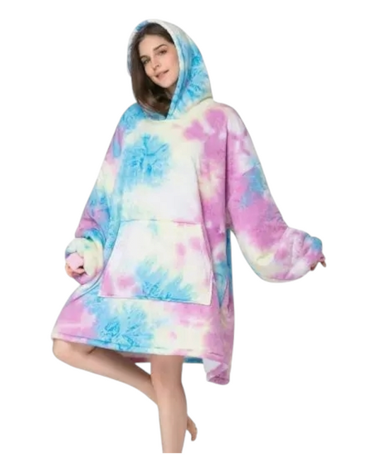 Fluffy Patterned Oodie