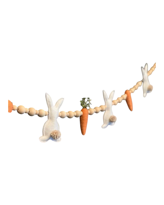 Easter Bunny Patterned Bunting Decoration