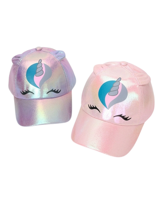 Girls' Unicorn Patterned Cap