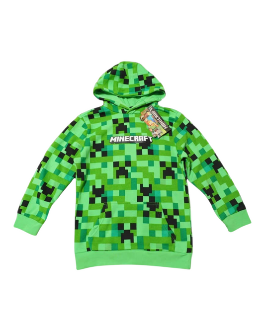 Green Minecraft Creeper Hoodie