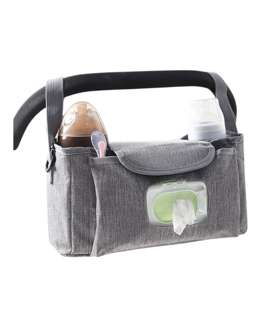 Patterned Water-Resistant Nursing Pram Bag