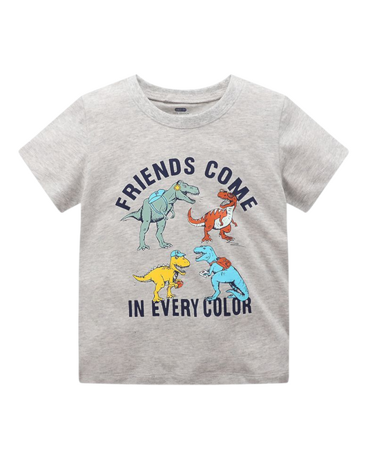 Boys' Graphic T-Shirt with Text