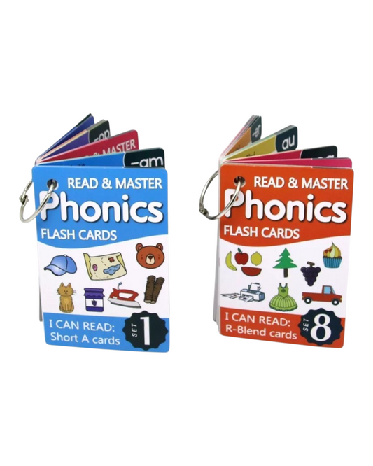 Read and Master Phonics Flash Cards Set