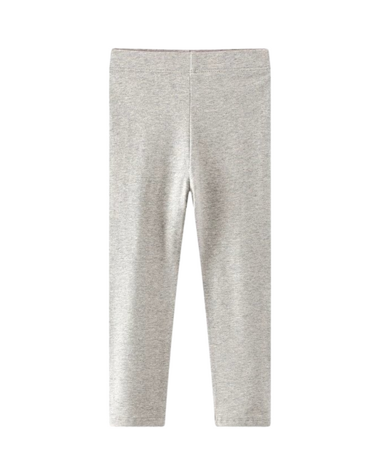 Cotton Blend Solid Rib Legging
