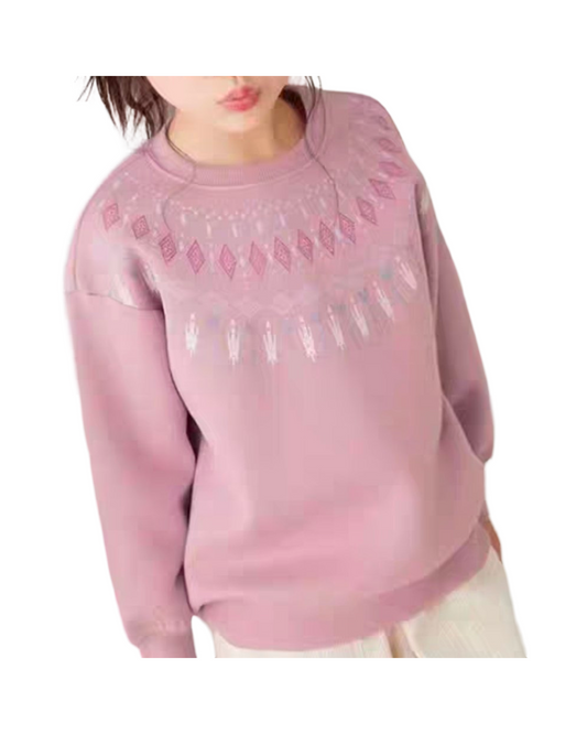 Girls' Knit Soft Pink Sweater