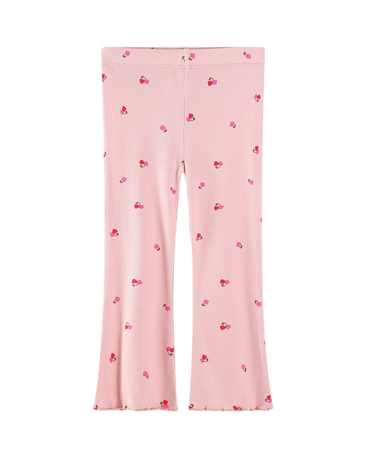 Cherry Rib Flare Leggings