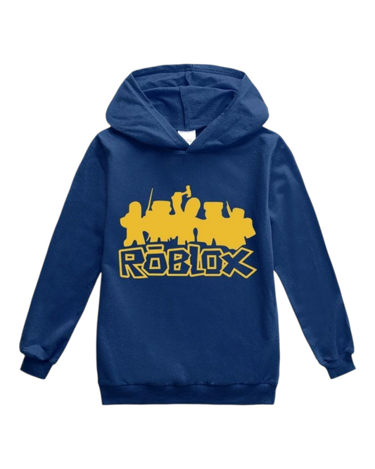 Boys' Hoodie with Roblox Print