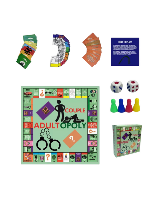 Adultopoly Date Night Ideas Intimacy Cards Couple Board Game Card Games