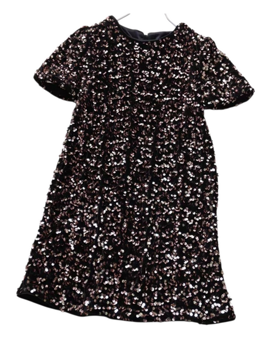Sparkly Girls' Party Sleeve Dress
