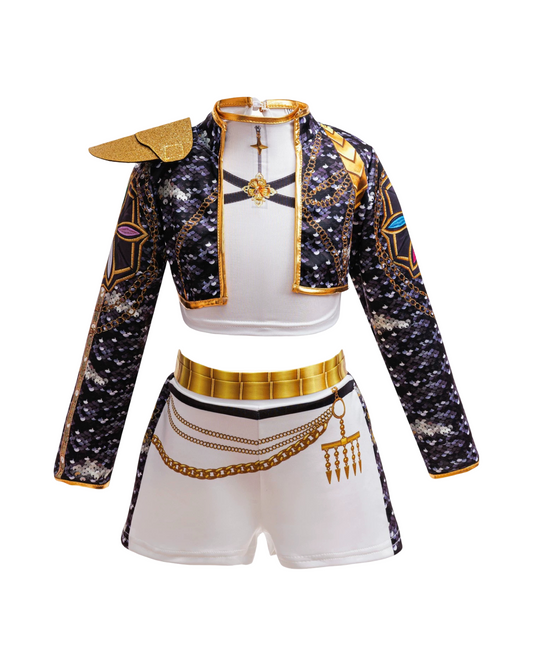 K-Pop Idol Cosplay Outfit – Girls Halloween Carnival Party Performance Costume
