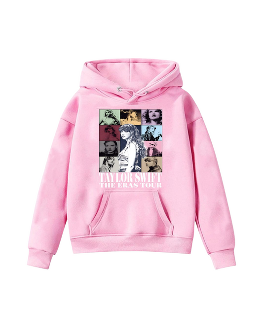Taylor Swift Print Girls Outerwear Sweatshirt