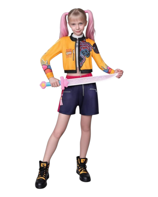 K-Pop Demon Hunters Zoey Rumi Mira Costume