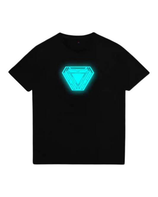Neon Glow Graphic T-Shirt