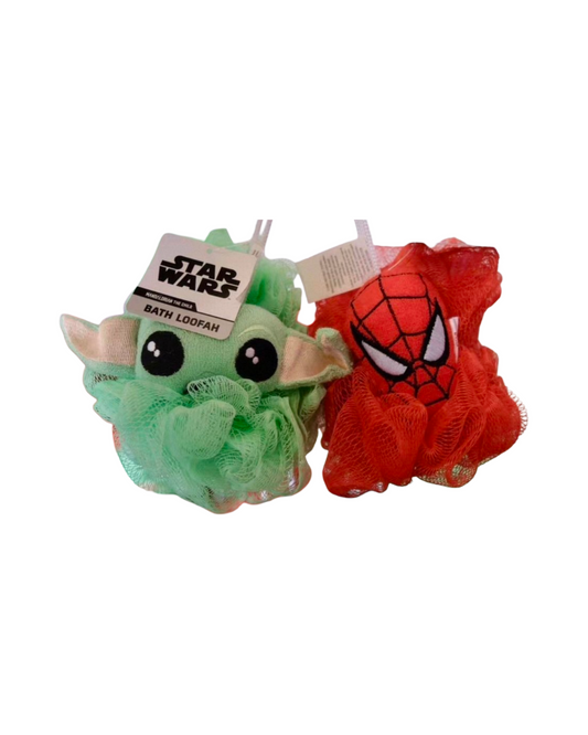 Spiderman Style Bath Loofah