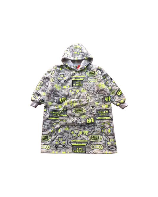 Plush Patterned Boys' Oodie