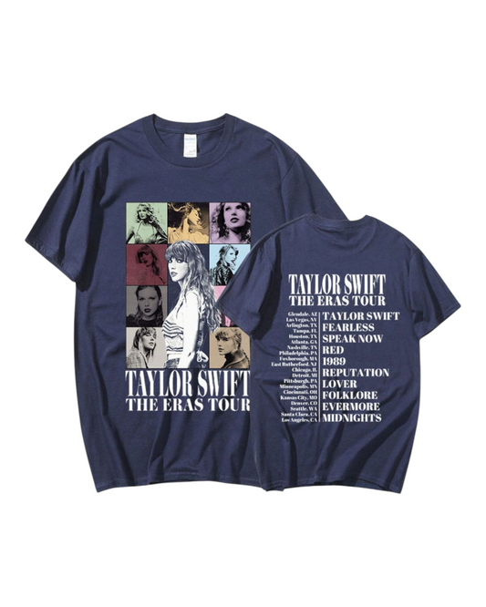 Oversized Men's Eras Tour Graphic T-Shirt