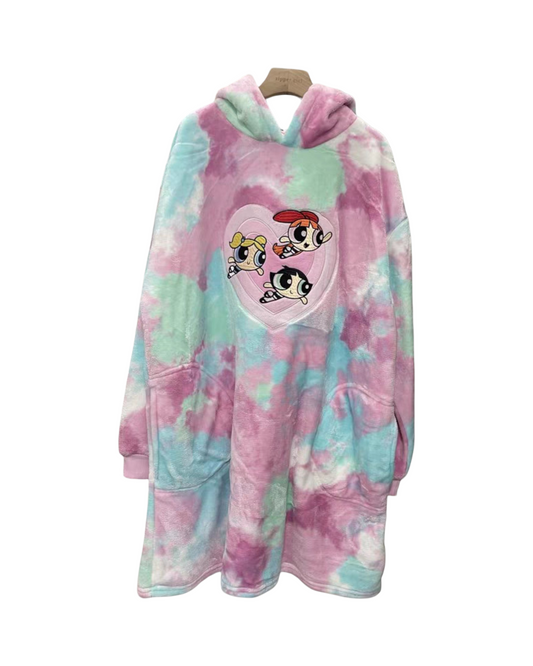 Stitch Womens Warm Oodie Blanket Hoodie