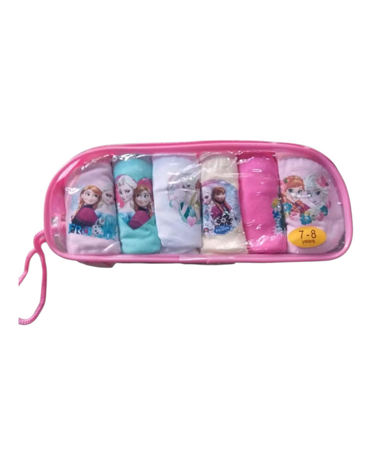 Assorted Girls' Underwear Set with Princess Patterns