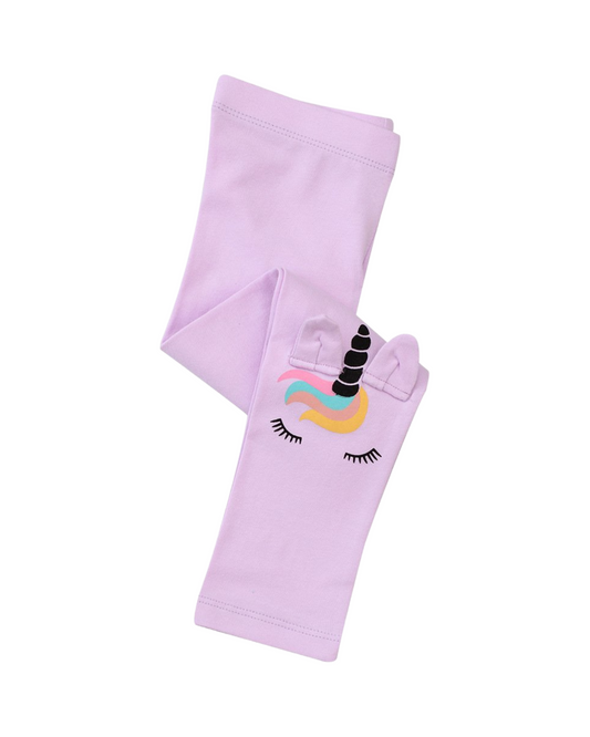 Graphic & Striped Leggings Set – Comfortable Everyday Cotton Bottoms