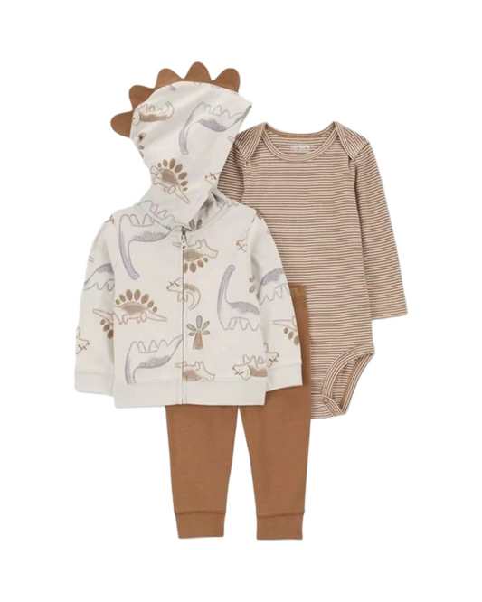 3-Piece Dinosaur Outfit Set