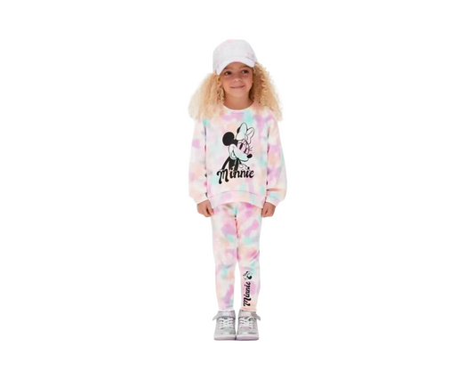 2-Piece Long Sleeve Top and Pants Set – Cute Printed Everyday Casual Outfit