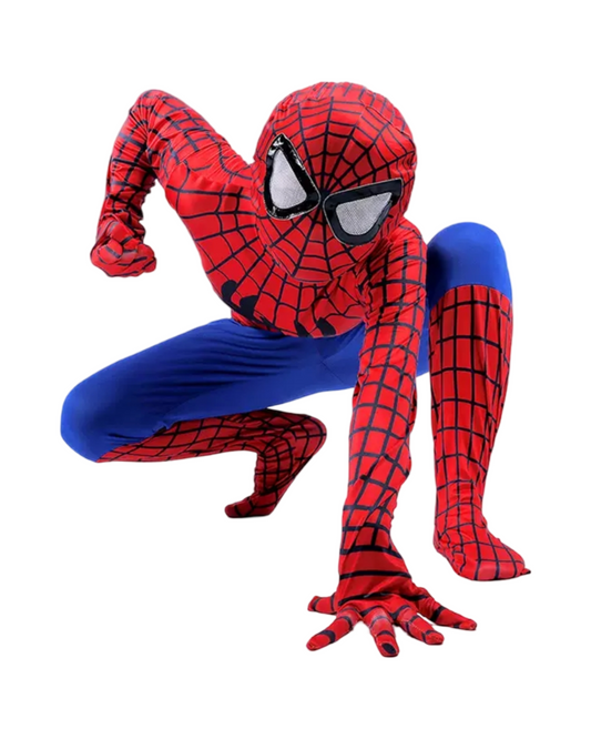 Spiderman Cosplay Costume Superhero Jumpsuit for Boys and Men Halloween Party Outfit