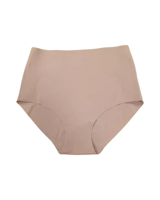 Seamless High-Waisted Shapewear Briefs for Women with Firm Control and Comfort Fit