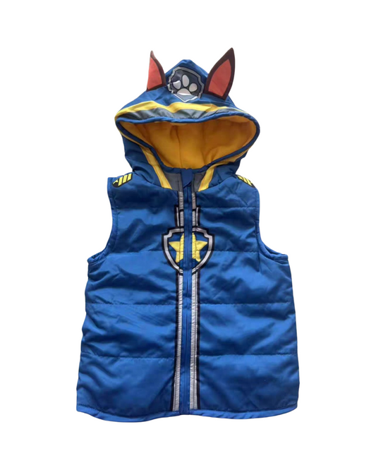 Paw Patrol Chase Kids Inspired Hooded Puffer Vest