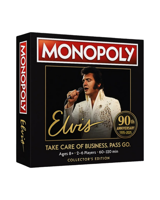 Monopoly Elvis King of Rock and Roll Edition Board Game Party Card Games