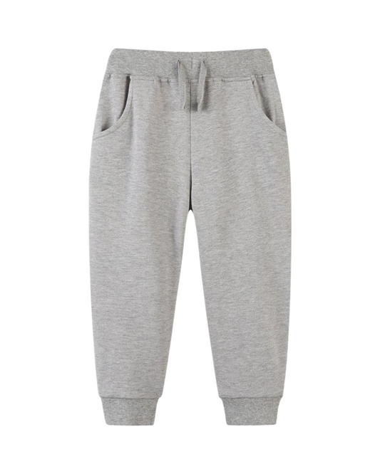 Cotton Fleece Joggers-Soft Casual Sweatpants for Kids