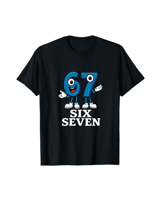 Do The Math 67 Graphic T-Shirt | Cute Six Seven Math Joke Kids Short Sleeve Tee