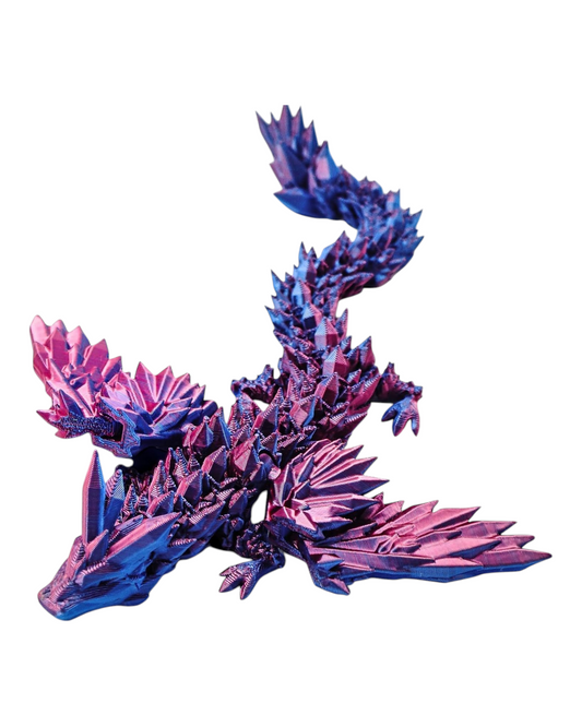 3D Printed Spiked Dragon Toy